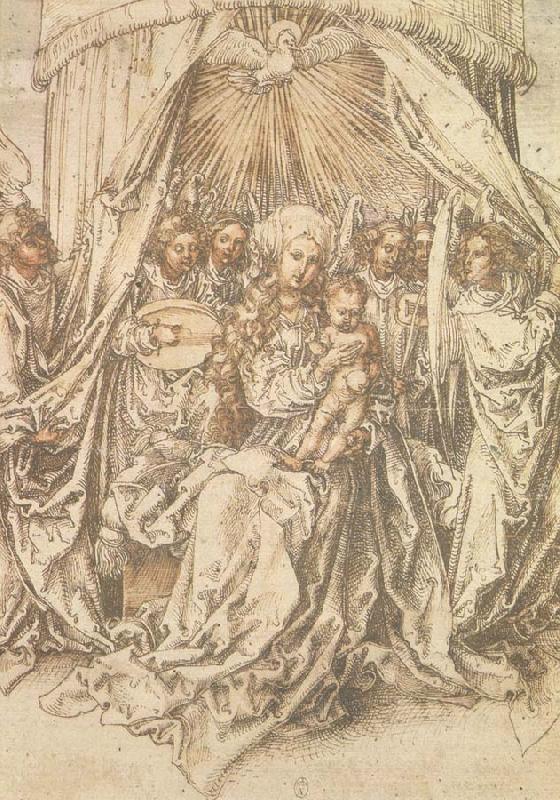 Madonna with musical Angels, Albrecht Durer